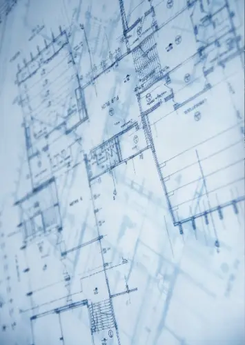 Architectural blueprint plan for modern Stone Design layout
