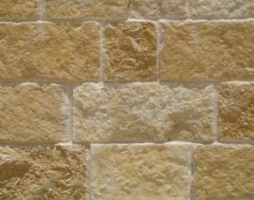 Lueders Limestone wall