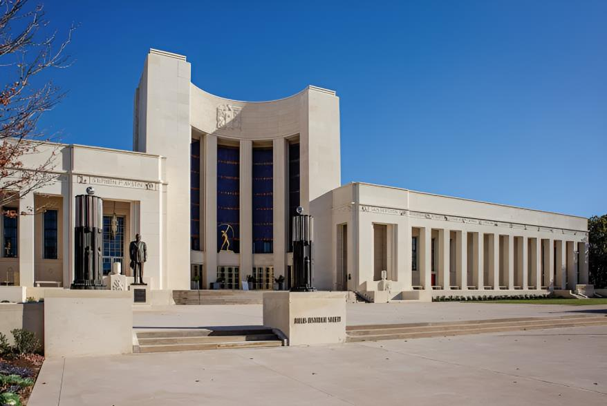 Limestone restoration on historic public building with detailed architectural elements Limestone restoration on historic public building with detailed architectural elements